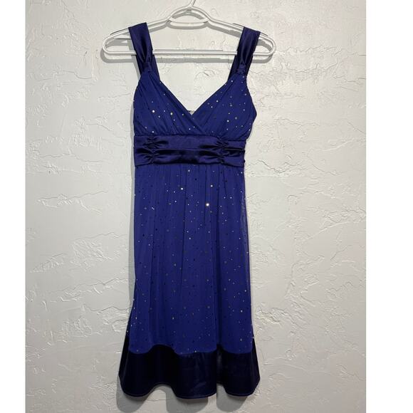 Taboo vintage babydoll shimmer dress y2k romantic prom homecoming hoco fairy - Picture 1 of 8